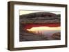 Sunrise, Mesa Arch, Canyonlands National Park, Utah, USA-Michel Hersen-Framed Photographic Print