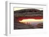 Sunrise, Mesa Arch, Canyonlands National Park, Utah, USA-Michel Hersen-Framed Photographic Print