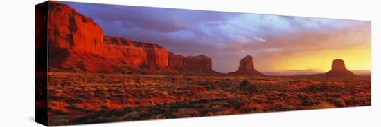 Sunrise, Monument Valley, Arizona, USA-null-Stretched Canvas