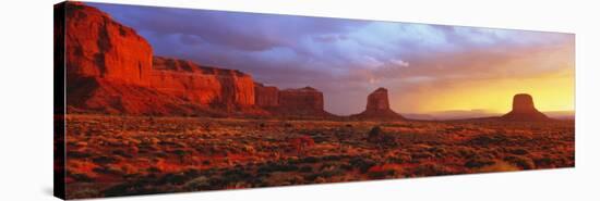Sunrise, Monument Valley, Arizona, USA-null-Stretched Canvas