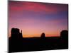 Sunrise, Monument Valley, Arizona, USA-Michel Hersen-Mounted Photographic Print