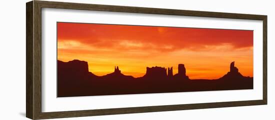 Sunrise, Monument Valley, Arizona-null-Framed Photographic Print