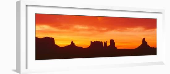 Sunrise, Monument Valley, Arizona-null-Framed Photographic Print