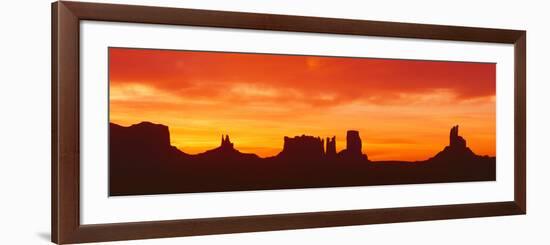 Sunrise, Monument Valley, Arizona-null-Framed Photographic Print