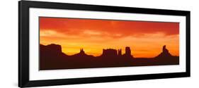 Sunrise, Monument Valley, Arizona-null-Framed Photographic Print