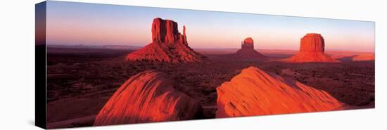 Sunrise, Monument Valley-null-Stretched Canvas