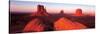 Sunrise, Monument Valley-null-Stretched Canvas