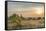 Sunrise, Moor, the Clouds, Shrub-Jurgen Ulmer-Framed Stretched Canvas