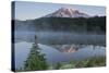 Sunrise, Mount Rainier, Reflection Lake, Mount Rainier NP, Washington-Michel Hersen-Stretched Canvas