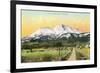 Sunrise, Mt. Shasta, California-null-Framed Art Print