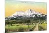 Sunrise, Mt. Shasta, California-null-Mounted Art Print