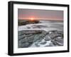 Sunrise Near Brenton Point State Park on Ocean Road in Newport, Rhode Island, Usa-Jerry & Marcy Monkman-Framed Photographic Print