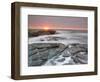 Sunrise Near Brenton Point State Park on Ocean Road in Newport, Rhode Island, Usa-Jerry & Marcy Monkman-Framed Photographic Print