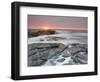 Sunrise Near Brenton Point State Park on Ocean Road in Newport, Rhode Island, Usa-Jerry & Marcy Monkman-Framed Photographic Print