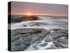 Sunrise Near Brenton Point State Park on Ocean Road in Newport, Rhode Island, Usa-Jerry & Marcy Monkman-Stretched Canvas