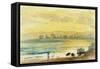 Sunrise Near Haifa, 1872-Claude Conder-Framed Stretched Canvas