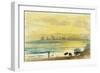 Sunrise Near Haifa, 1872-Claude Conder-Framed Giclee Print