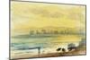 Sunrise Near Haifa, 1872-Claude Conder-Mounted Giclee Print