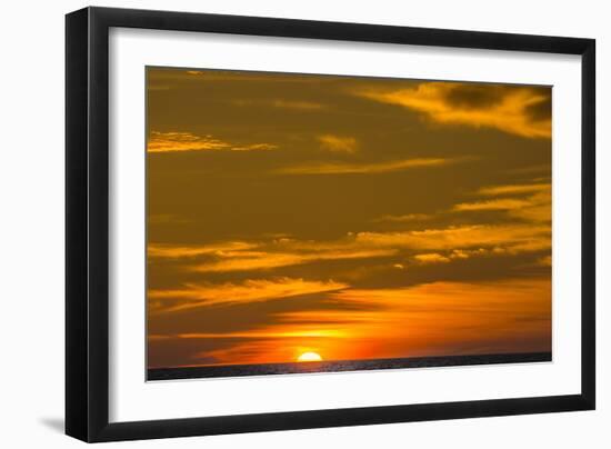 Sunrise Near Los Islotes, the Islets, Baja California Sur, Mexico, North America-Michael Nolan-Framed Photographic Print