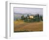 Sunrise Near San Quirico D'Orcia, Val D'Orcia, Siena Province, Tuscany, Italy, Europe-Sergio Pitamitz-Framed Photographic Print