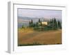 Sunrise Near San Quirico D'Orcia, Val D'Orcia, Siena Province, Tuscany, Italy, Europe-Sergio Pitamitz-Framed Photographic Print