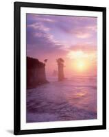 Sunrise of the Sea Coast-null-Framed Photographic Print