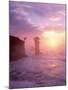 Sunrise of the Sea Coast-null-Mounted Photographic Print