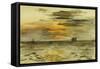 Sunrise off Japan, 1886-John La Farge-Framed Stretched Canvas