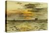 Sunrise off Japan, 1886-John La Farge-Stretched Canvas