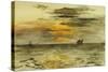 Sunrise off Japan, 1886-John La Farge-Stretched Canvas