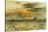 Sunrise off Japan, 1886-John La Farge-Stretched Canvas