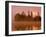 Sunrise on a Lake, Adirondack Park, New York, USA-Jay O'brien-Framed Premium Photographic Print