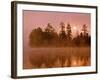 Sunrise on a Lake, Adirondack Park, New York, USA-Jay O'brien-Framed Photographic Print