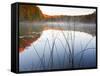 Sunrise on a Lake in Northern Maine.-Ian Shive-Framed Stretched Canvas