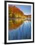 Sunrise on a Lake in Northern Maine.-Ian Shive-Framed Photographic Print