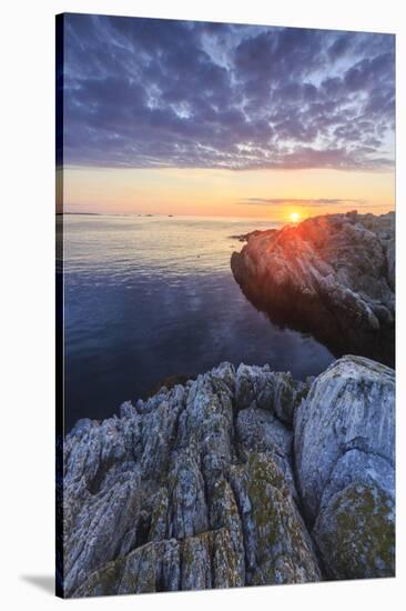 Sunrise on Appledore Island in the Isles of Shoals, New Hampshire.-Jerry & Marcy Monkman-Stretched Canvas