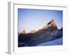 Sunrise on Batian, the Highest Peak on Mount Kenya, 5199M, Kenya, East Africa, Africa-Storm Stanley-Framed Photographic Print