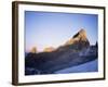 Sunrise on Batian, the Highest Peak on Mount Kenya, 5199M, Kenya, East Africa, Africa-Storm Stanley-Framed Photographic Print