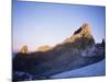 Sunrise on Batian, the Highest Peak on Mount Kenya, 5199M, Kenya, East Africa, Africa-Storm Stanley-Mounted Photographic Print