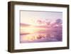 Sunrise On Beach, North Sea, Germany-null-Framed Photographic Print