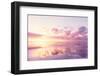 Sunrise On Beach, North Sea, Germany-null-Framed Photographic Print