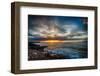 Sunrise on Boulder Beach-Robert Lott-Framed Art Print