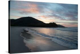 Sunrise on Camburi Beach in Brazil-Alex Saberi-Stretched Canvas