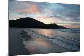 Sunrise on Camburi Beach in Brazil-Alex Saberi-Mounted Photographic Print