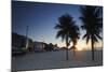 Sunrise on Copacabana Beach, Rio de Janeiro, Brazil, South America-Ian Trower-Mounted Photographic Print