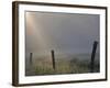 Sunrise on Foggy Frosty Morning, Cades Cove, Great Smoky Mountains National Park, Tennessee, Usa-Adam Jones-Framed Photographic Print