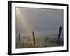 Sunrise on Foggy Frosty Morning, Cades Cove, Great Smoky Mountains National Park, Tennessee, Usa-Adam Jones-Framed Photographic Print