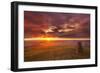 Sunrise on Great Ridge, Mam Tor, Hope Valley, Peak District National Park, Derbyshire-Neale Clark-Framed Photographic Print