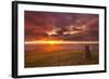 Sunrise on Great Ridge, Mam Tor, Hope Valley, Peak District National Park, Derbyshire-Neale Clark-Framed Photographic Print