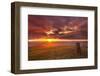 Sunrise on Great Ridge, Mam Tor, Hope Valley, Peak District National Park, Derbyshire-Neale Clark-Framed Photographic Print